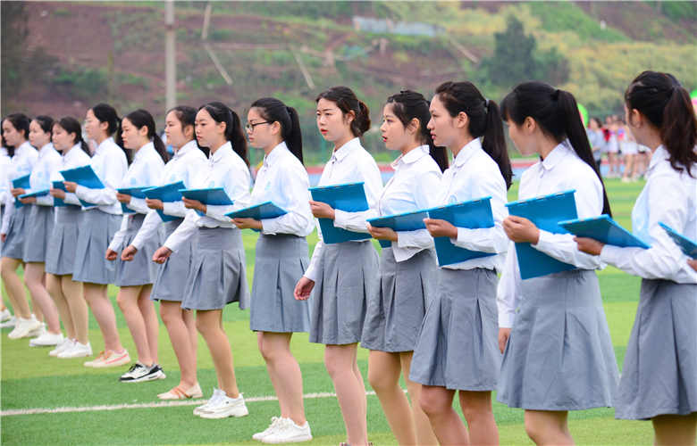 专题报道第二期丨南充市第二届中等职业学校学生田径锦标赛开幕式篇